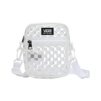 Vans Transparent Portable Crossbody Bag Shoulder Bag Unisex White