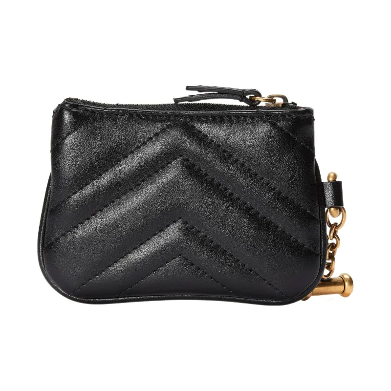 GUCCI GG Marmont Coin Purse And Key Case-2