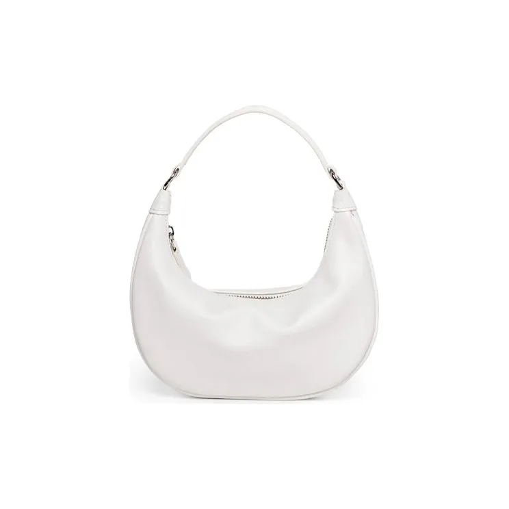 Staud Leather Shoulder Bag Crossbody Bag Mini Women's White-3