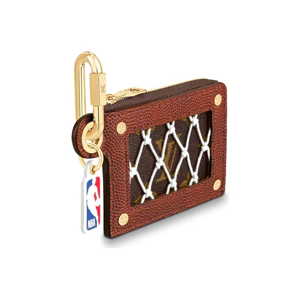 LOUIS VUITTON X Nba Legacy Net Zippy Card Holder Black/Brown-1