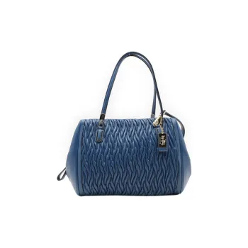 COACH Madison Leather Crossbody Bag Large Size Women's Denim