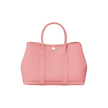 HERMES Garden Party Epsom Leather Garden Bag Handbag Regular Women's 1Q Rose Confetti Milkshake Pink