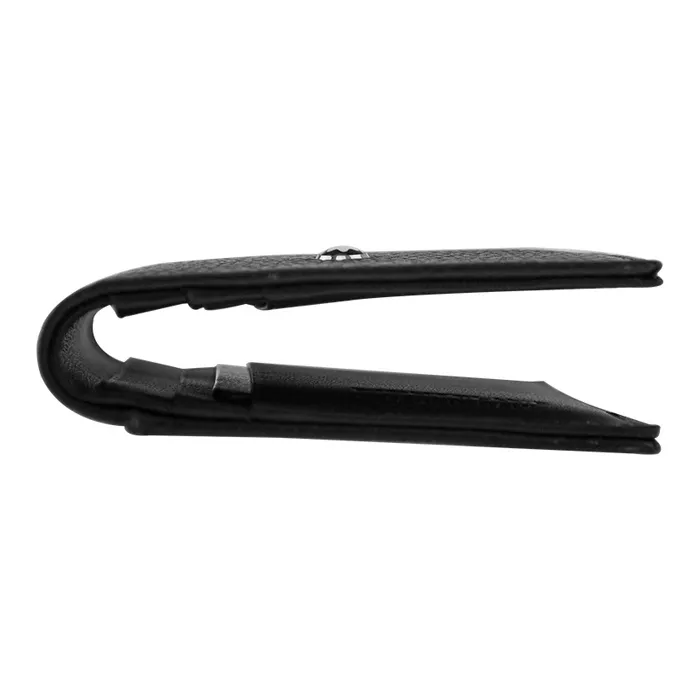 MONTBLANC Meisterstuck Cow Leather Business Card Holder, Card Holder Men's Black-3