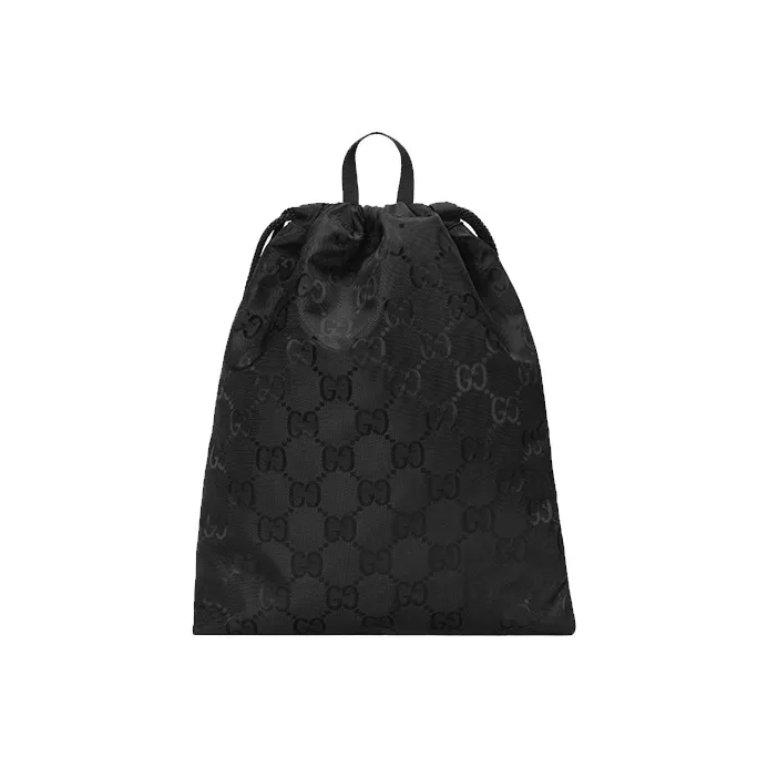 GUCCI Nylon Dry Cleaning Bags/Clutches Storage Bags Toiletry Bags Men's Black-3
