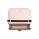 FERRAGAMO Stamped Calfskin Shoulder Bag Crossbody Bag Regular Women's Black