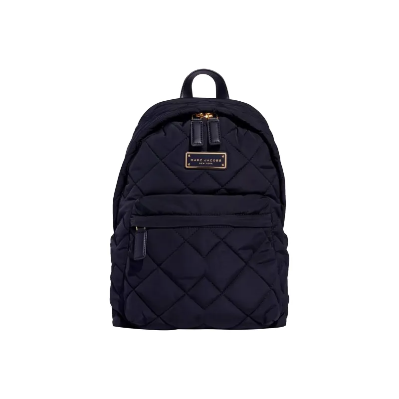 MARC JACOBS Nylon Fabric Backpack Regular Unisex Black-0