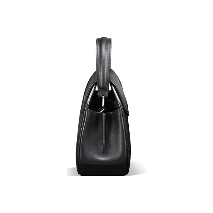 CARTIER GUIRLANDE Calfskin Handbag Shoulder Bag Crossbody Bag Mini Women's Black-2