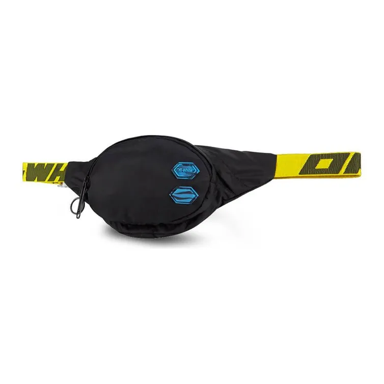 OFF-WHITE Nylon Fanny Pack Men's Black-1