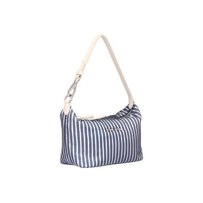 MIU MIU Maritime Leather Shoulder Bag Handbag Shoulder Bag Women's Royal Blue/White-1