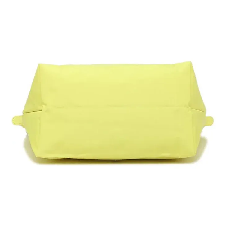 LONGCHAMP Le Pliage Sheepskin Crossbody Handbag, Shoulder Bag Women's Yellow-4
