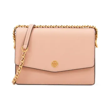 TORY BURCH Robinson Leather Trunk Bag, Crossbody Bag, Shoulder Bag Women's Pink