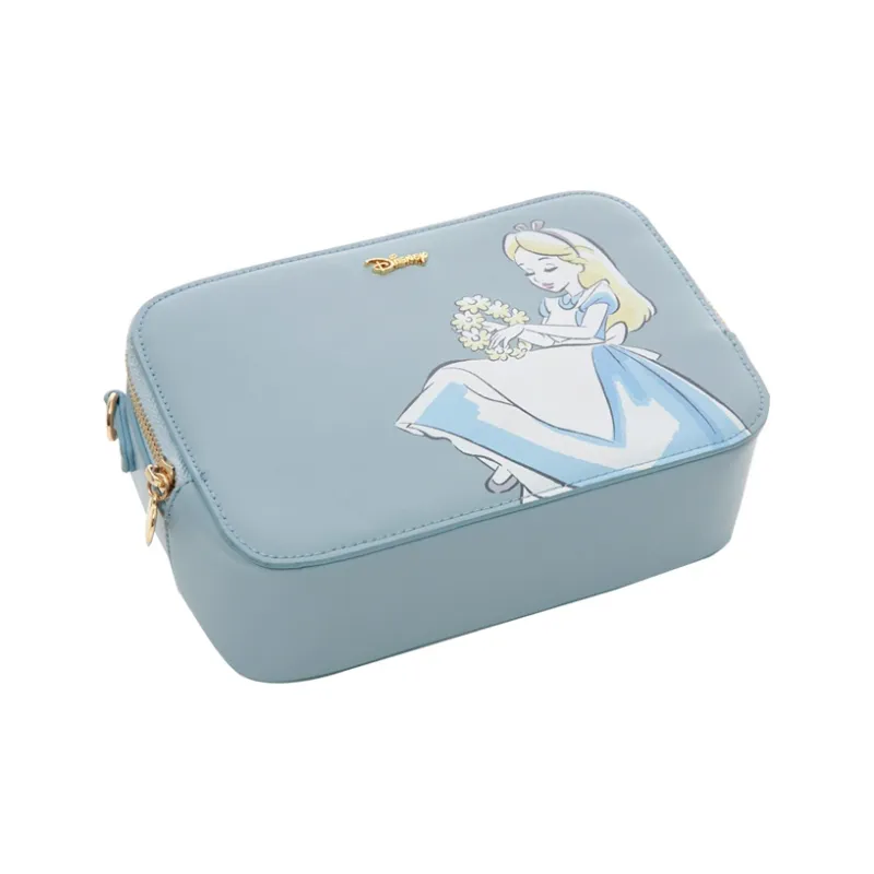 Disney PU Camera Bag, Small Square Bag, Shoulder Bag, Crossbody Bag, Handbag Women's Sky Blue-2