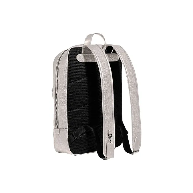 COACH Gotham Leather Backpack Regular Men's Metallic-2