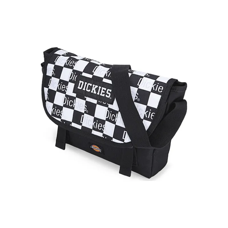 Dickies Polyester Messenger Bag, Crossbody Bag, Shoulder Bag Unisex Black-1