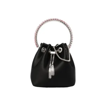 Jimmy Choo Bon Bon Tassel Detailed Top Handle Bag