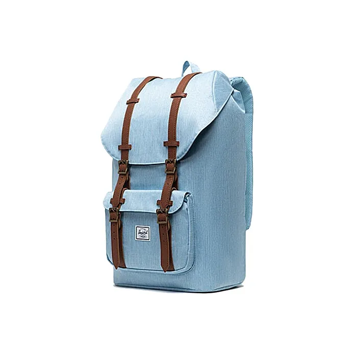 Herschel Polyester Backpack Large Size Unisex Little America Blue-1