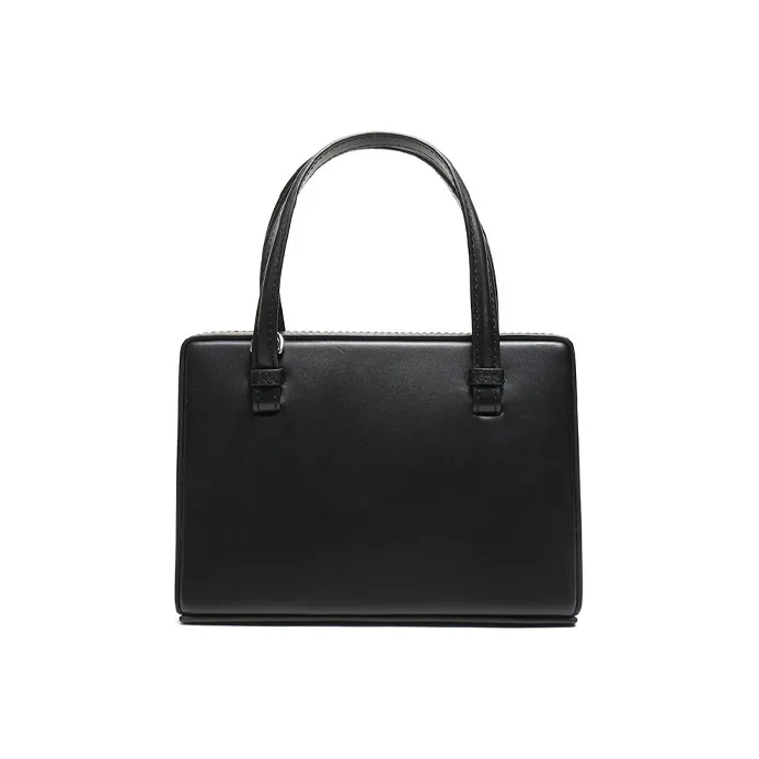 LOEWE Cow Leather Shoulder Bag, Crossbody Bag, Handbag Trumpets Women's Black-3