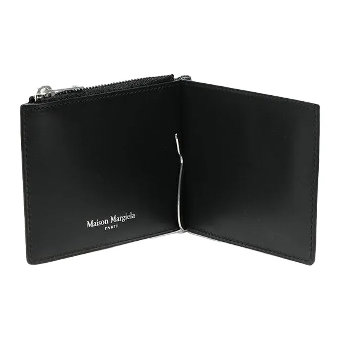 Maison Margiela Cow Leather Wallet Unisex Black-2