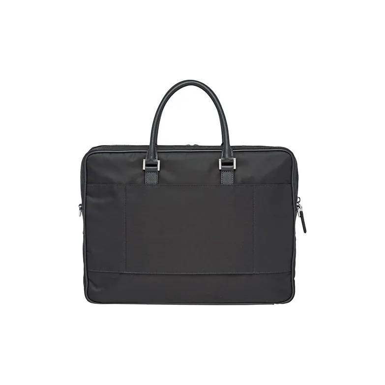 PRADA Nylon Fabric Fabric Briefcases Handbags Regular Men's Black-2