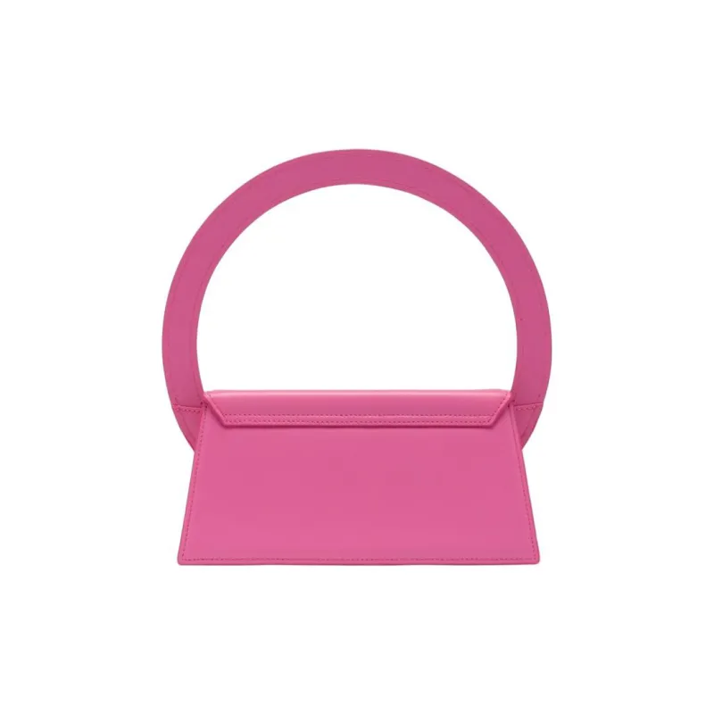 Jacquemus Leather Handbag, Shoulder Bag, Crossbody Bag Women's Pink-1