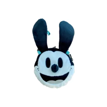 Disney Mickey Series Plush Shoulder Bag, Crossbody Bag Unisex Black & White