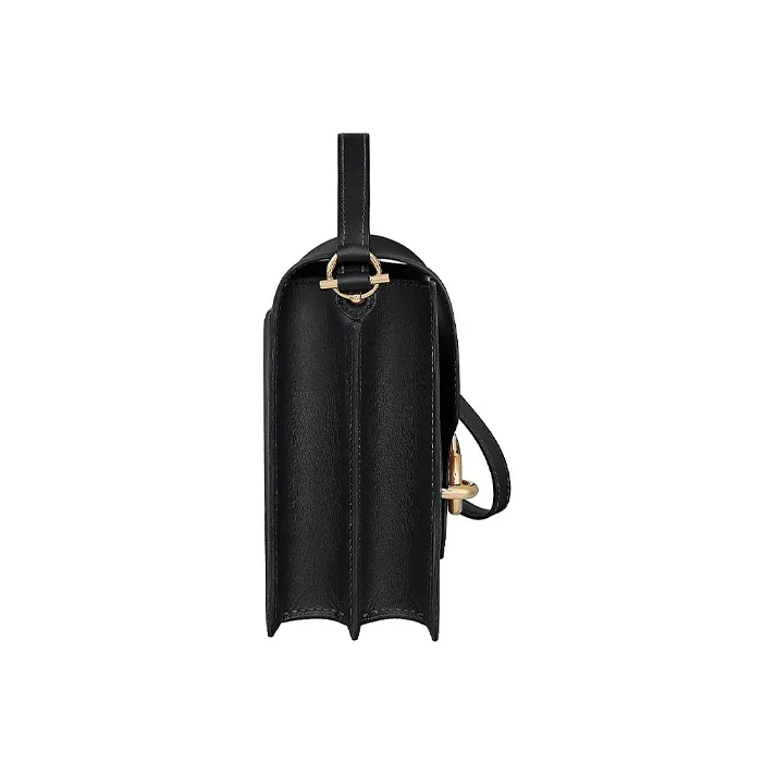 HERMES Roulis Allegretto Leather Pig Nose Crossbody Bag Shoulder Bag Unisex Noir Black-1