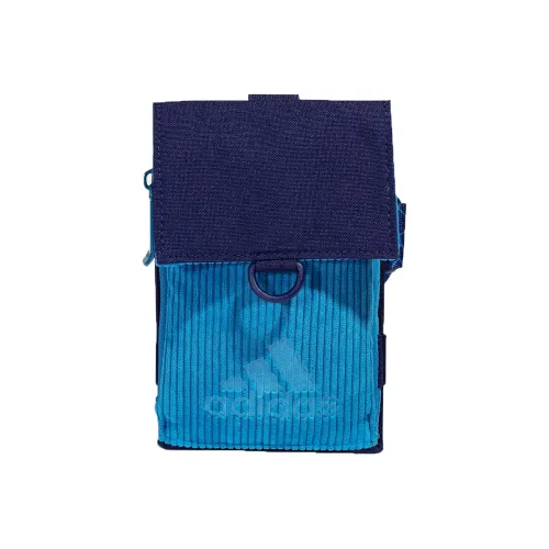 Adidas Polyester Sports Bag Sling Bag One Shoulder Crossbody Fanny Pack Regular Unisex Blue