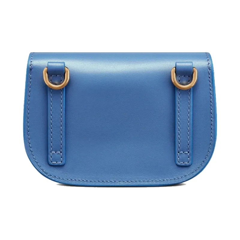 DIOR Bobby Smooth Cow Leather Handbag, Shoulder Bag, Crossbody Bag Mini Women's Cornflower Blue & Klein Blue-2