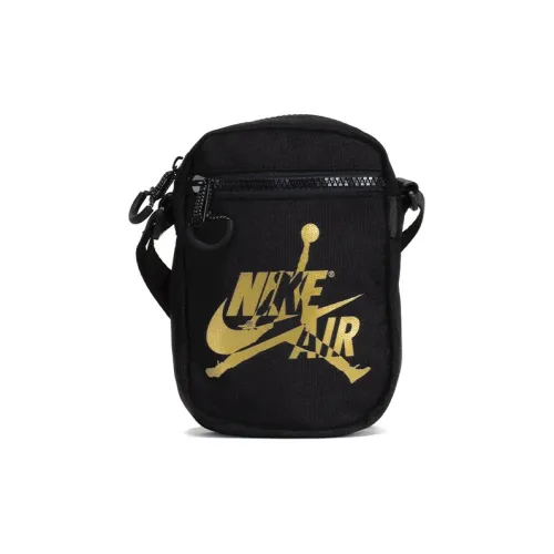 Jordan Crossbody Bags Black/Gold Logo