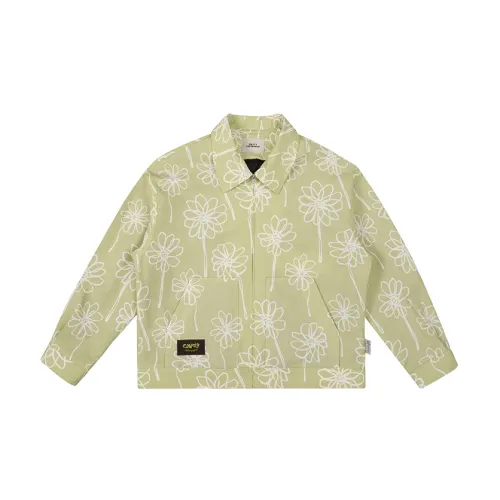 EMPTY REFERENCE Jackets Unisex Light Green