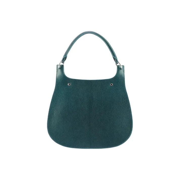 Fontana Milano 1915 Leather Shoulder Bag Handbag Shoulder Bag Women's Blue-2