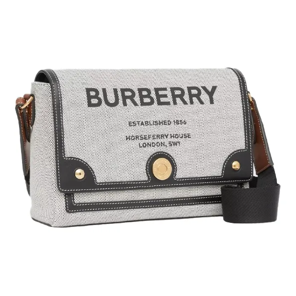 Burberry Horseferry Canvas Bag, Messenger Bag, Crossbody Bag, Shoulder Bag Women's-1