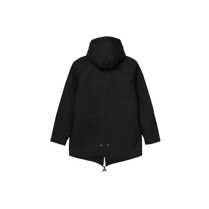 Carhartt WIP Parka Coats Men Black-1