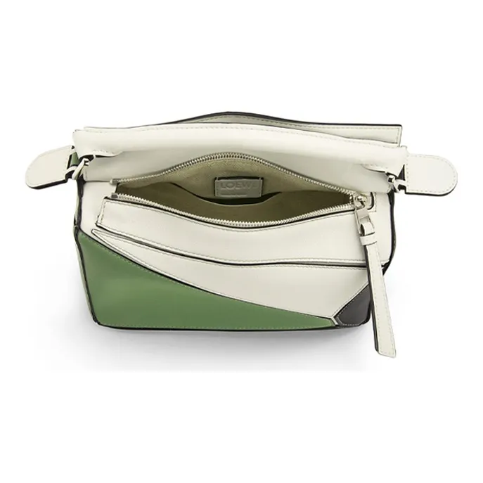 LOEWE Puzzle Cow Leather Geometric Puzzle Bag, Portable Crossbody Bag, Shoulder Bag Women's-5