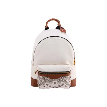 AMIRI Cotton Backpack Unisex White