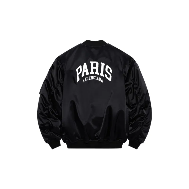 Balenciaga SS22 Jackets Coats Regular Fit Men's Black-1