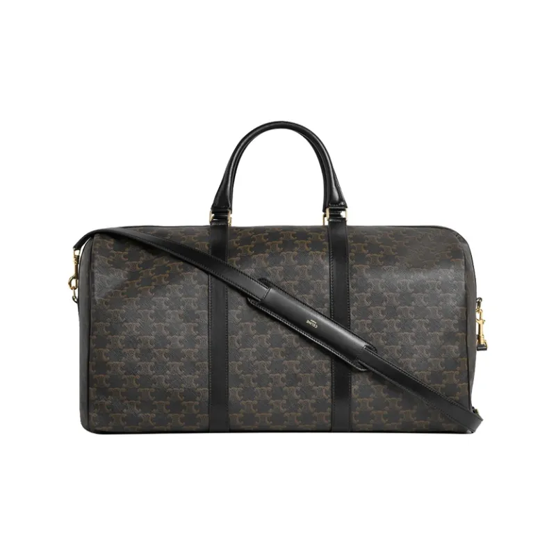 CELINE Cow Leather Travel Bag Men's-3