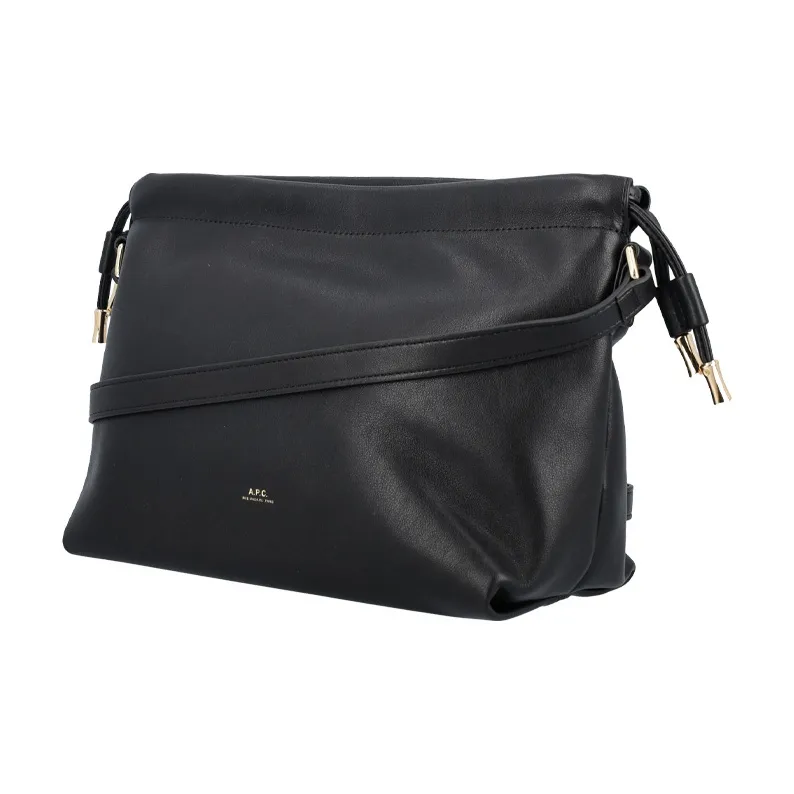 A.P.C Logo Detailed Drawstring Shoulder Bag-1