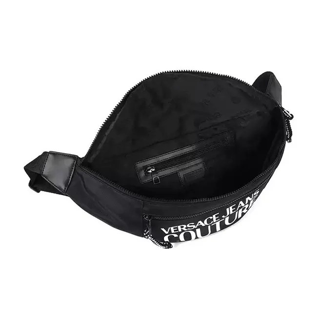 VERSACE JEANS COUTURE Fabric Fanny Pack Regular Men's Black-2