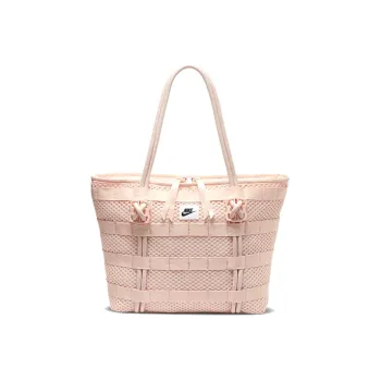 Nike Air Tote Bag Polyester Tote Bag Shopping Bag Shoulder Bag Handbag Regular Women's Orange Pink