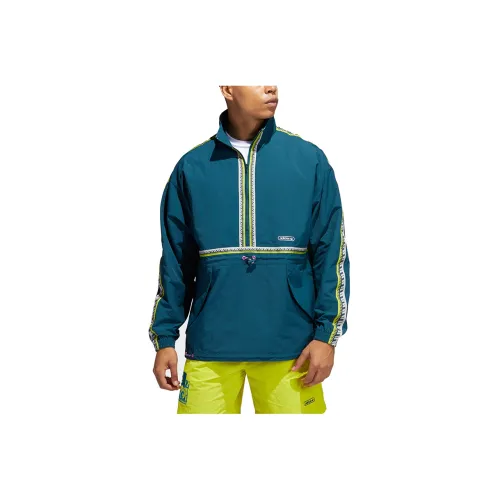 Adidas Originals Jackets Men Aqua Duck Green