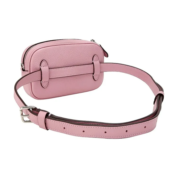 COACH Leather Box Bag, Shoulder Bag, Crossbody Bag Trumpets Women's Rose Pink Red-3