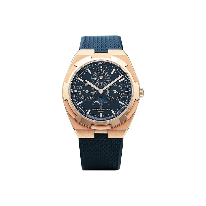 VACHERON CONSTANTIN Overseas Collection Automatic Mechanical Movement Men's Watches Watch 41.5mm Blue Dial-1