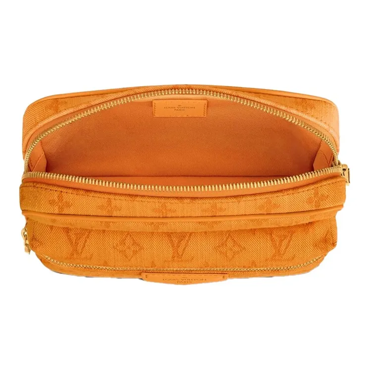 LOUIS VUITTON Outdoor Bumbag Monogram Denim Ocre-2