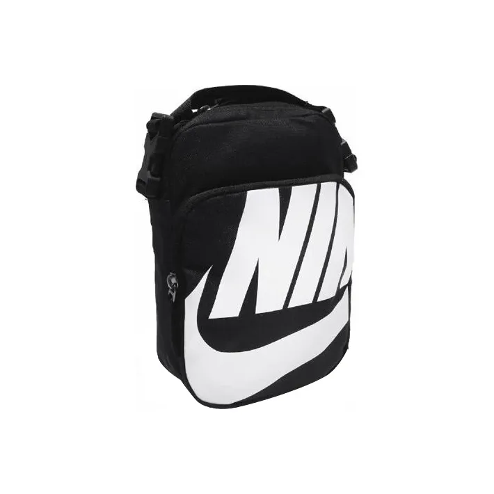 Nike Heritage Polyester Cycling Bag, Shoulder Bag, Crossbody Bag Unisex Black-2