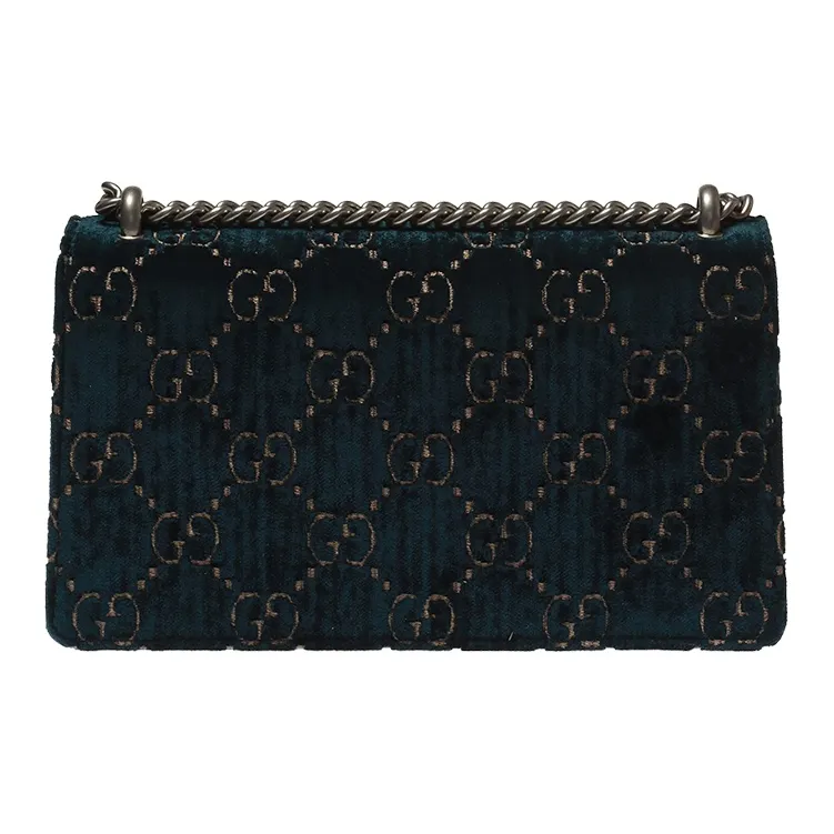 GUCCI Dionysus Velvet Chain Bag Crossbody Bag Shoulder Bag Women's Dark Blue-1