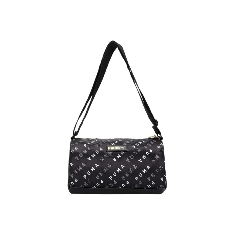 PUMA EPI Leather Portable Crossbody Bag, Shoulder Bag Unisex Black-0