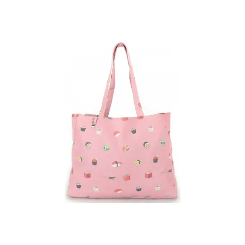 SILFEN Shoulder Bags Pink Lady Sushi Print Pink