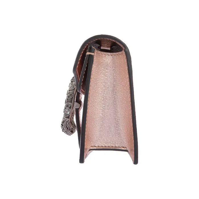 GUCCI Dionysus Cow Leather Shoulder Bag, Crossbody Bag Extra Mini Women's Champagne Pink-2