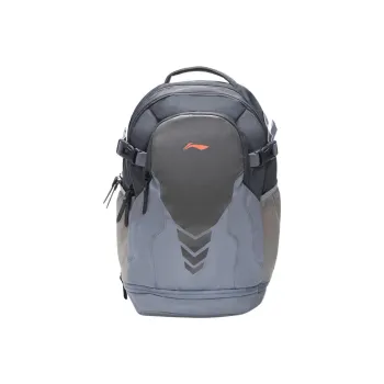 LiNing Training Series Fabric Sports Backpack Unisex Gray